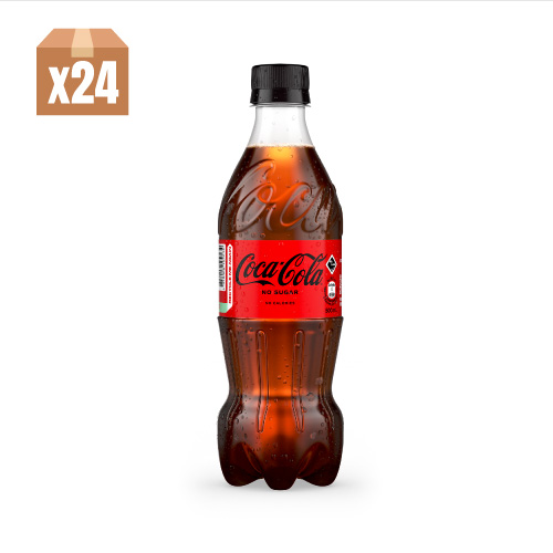 Coca-Cola No Sugar 500ml PET 24P (Random delivery of old and new packings with random product styles)