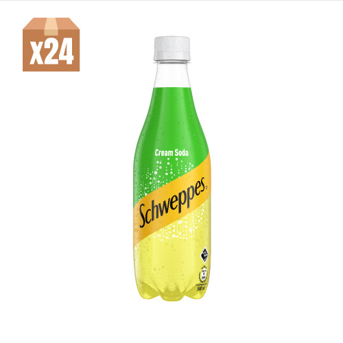"Schweppes" Cream Soda 500ml PET 24P