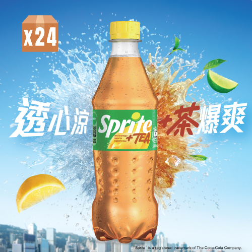 Sprite Tea 500ml PET 24P (Random delivery of old and new packings)