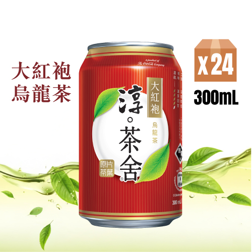 Authentic Tea House Dahongpao Oolong Tea Beverage (no sugar) 300ml CAN 24P